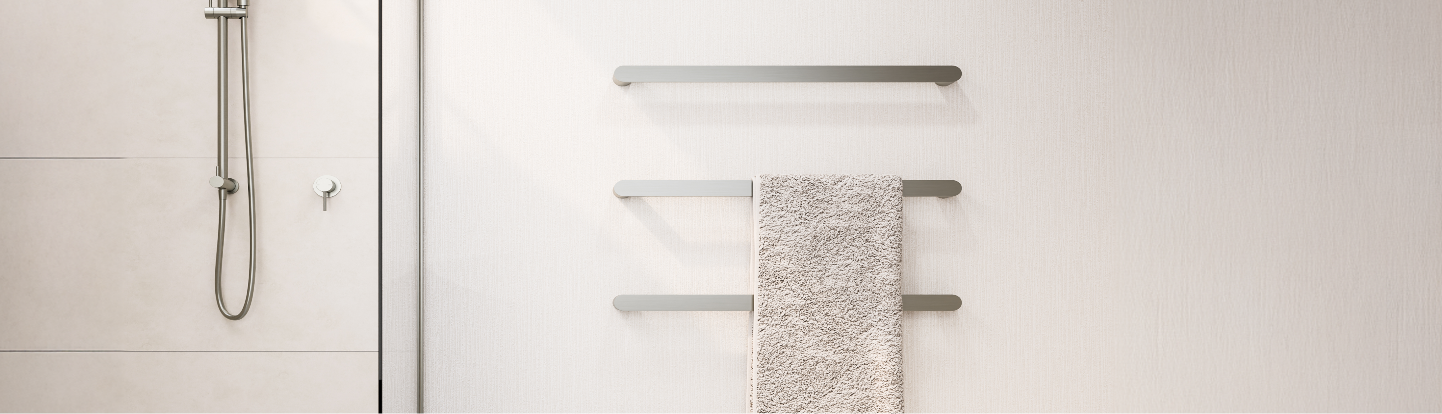 Horizontal Heated Towel Rails