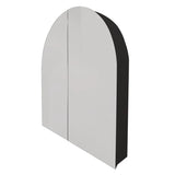 NEO ARCH 850MM MIRROR CABINET - BLACK