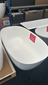 *Damaged* CODE CERVO 1800 SOLID SURFACE FREESTANDING BATH