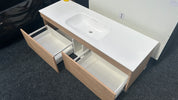 *Cancelled Order* LUXE 1500 Wall Hung Vanity – Single Bowl, 2 Drawer