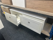 *Ex-Display* CUSTOM 1800 Wall Hung Vanity – Double Bowl, 3 Drawer