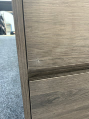 *Light Scuff* LUXE 1200 Floor Standing Vanity – Single Bowl, 2 Drawer