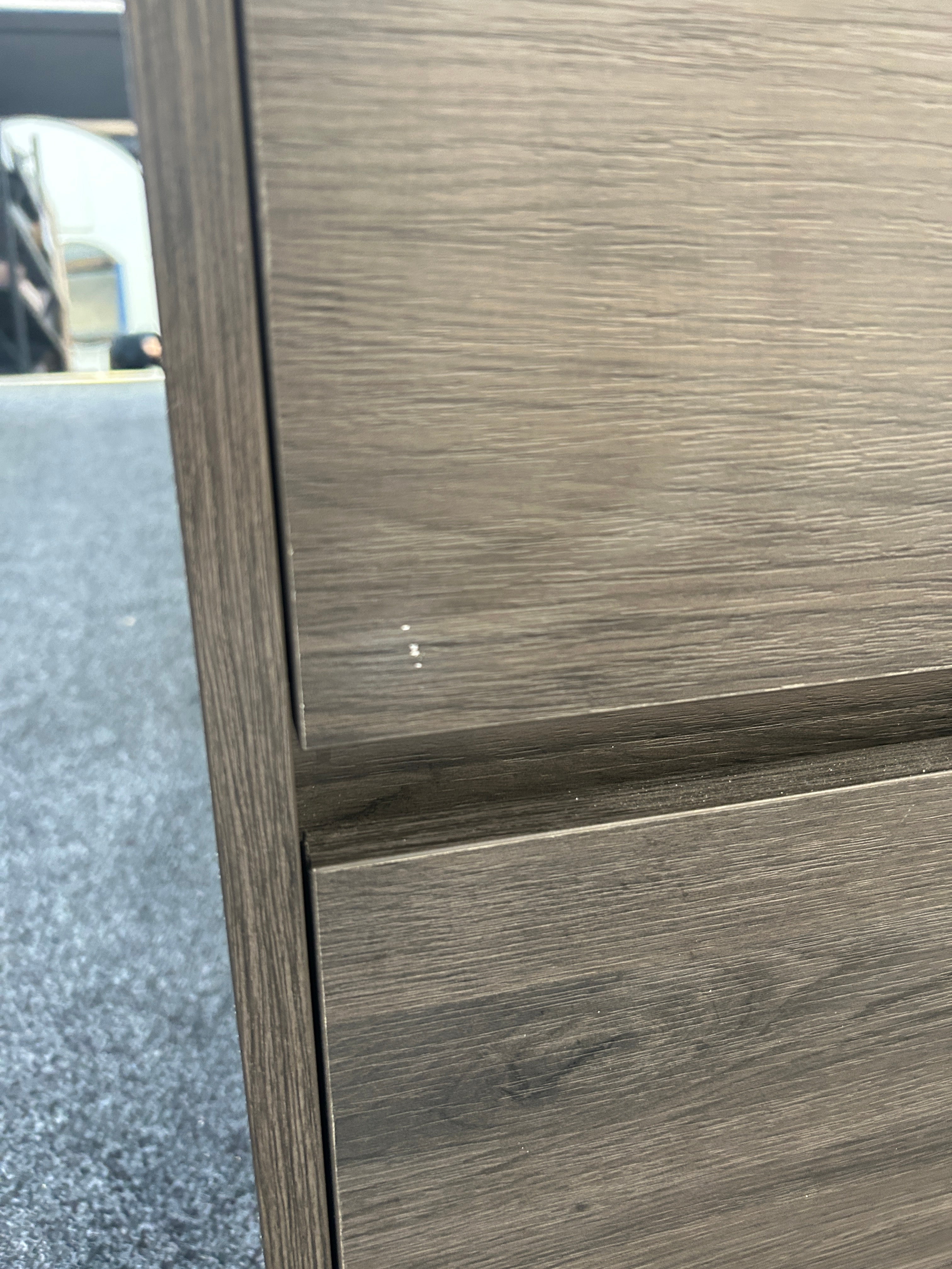 *Light Scuff* LUXE 1200 Floor Standing Vanity – Single Bowl, 2 Drawer