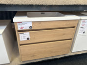 *Cancelled Order* NEW LUX 750x470 Wall Hung Vanity – Single Bowl, 2 Drawer