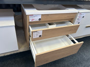 *Cancelled Order* NEW LUX 750x470 Wall Hung Vanity – Single Bowl, 2 Drawer
