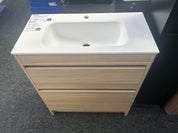 *Cancelled Order* 750 LUXE Slim Floor Standing Vanity – Single Bowl, 2 Drawer