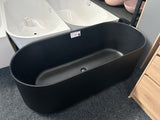 Code Pillar Free Standing Bath 1700 Black