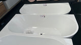 Newtech Halo Left Hand Corner Bath 1700 Gloss White