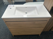 *Cancelled Order* LUXE 900 Floor Standing Vanity – Single Bowl, 2 Drawer