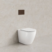 *Returned Item* CODE FLOW TYPHOON INWALL TOILET SUITE GLOSS WHITE PAN