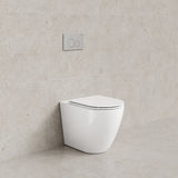 *Returned Item* CODE FLOW TYPHOON INWALL TOILET SUITE GLOSS WHITE PAN