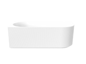 WILLOW 1500 LEFT HAND CORNER BATH - MATTE WHITE