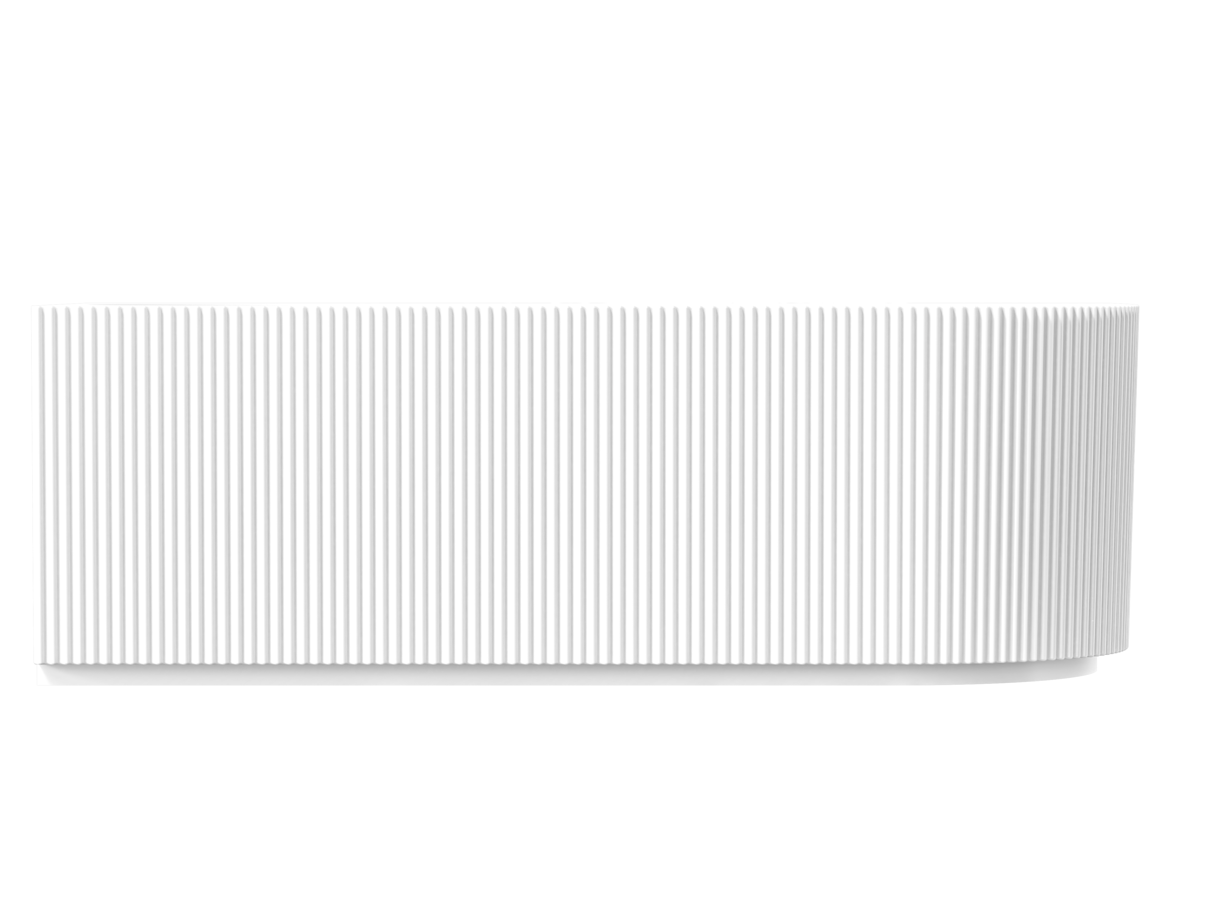 WILLOW 1500 LEFT HAND CORNER BATH - MATTE WHITE