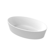 WILLOW 1500 OVAL FREESTANDING BATH - GLOSS WHITE