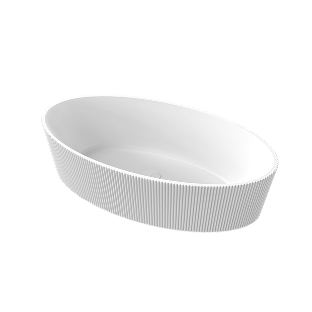 WILLOW 1500 OVAL FREESTANDING BATH - GLOSS WHITE