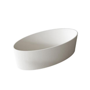 WILLOW 1500 OVAL FREESTANDING BATH - GLOSS WHITE