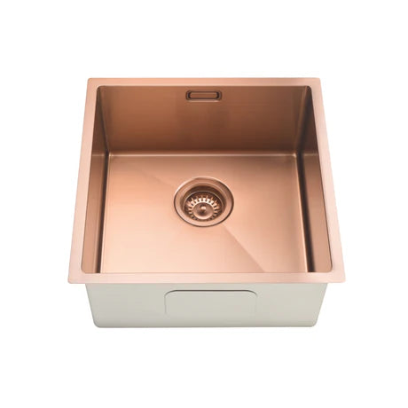 ASPEN STAINLESS STEEL SINK 400X400 - Brushed Copper
