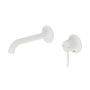 NATURE WALL MOUNTED BASIN MIXER - Matte White