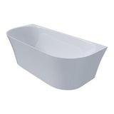 *End of Line* NEWTECH CURVE BACK TO WALL BATH 1700