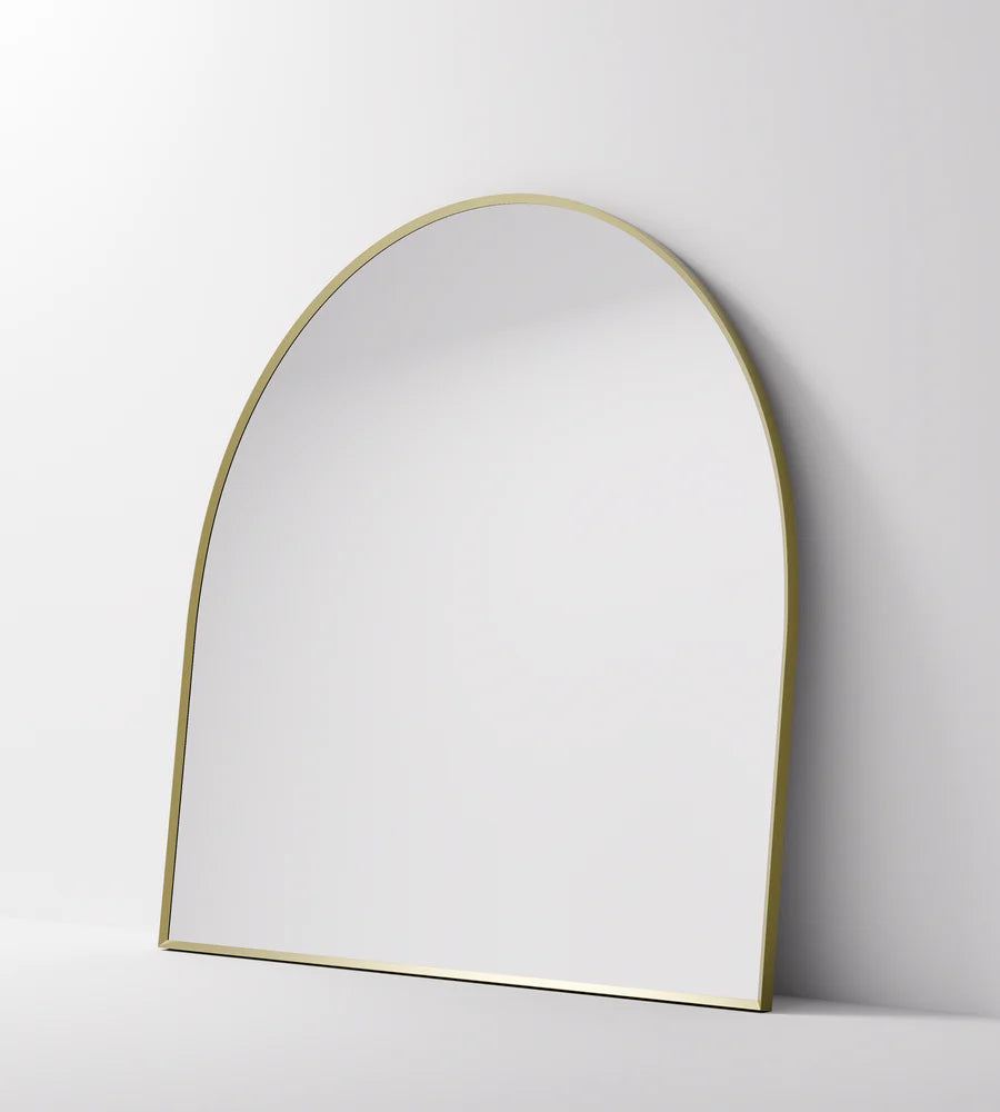 ASPECT ARCH 1200X1100 MIRROR - Brushed Brass