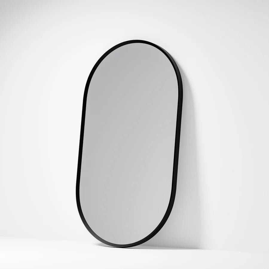 ASPECT OVAL 500X900 MIRROR - Black