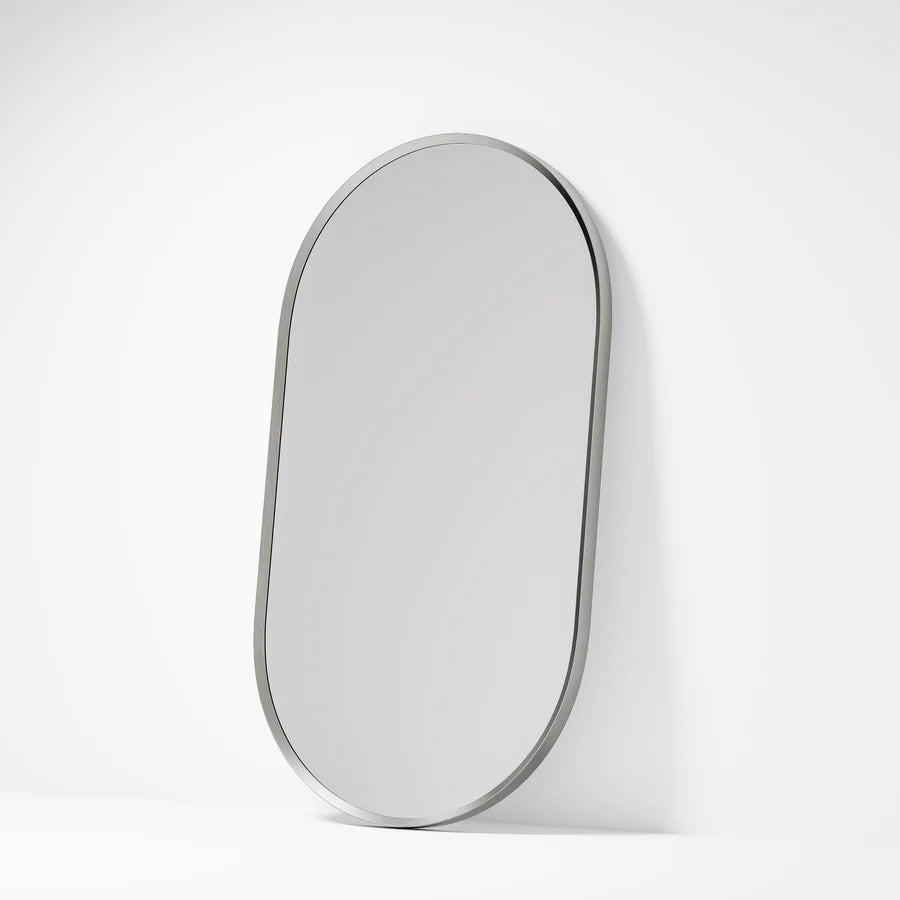 ASPECT OVAL 600X900 MIRROR - Brushed Nickel