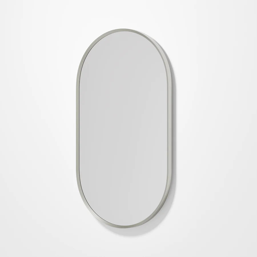 ASPECT OVAL 600X900 MIRROR - Brushed Nickel
