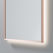 SOLACE ARCH 450X900 MIRROR - Brushed Copper