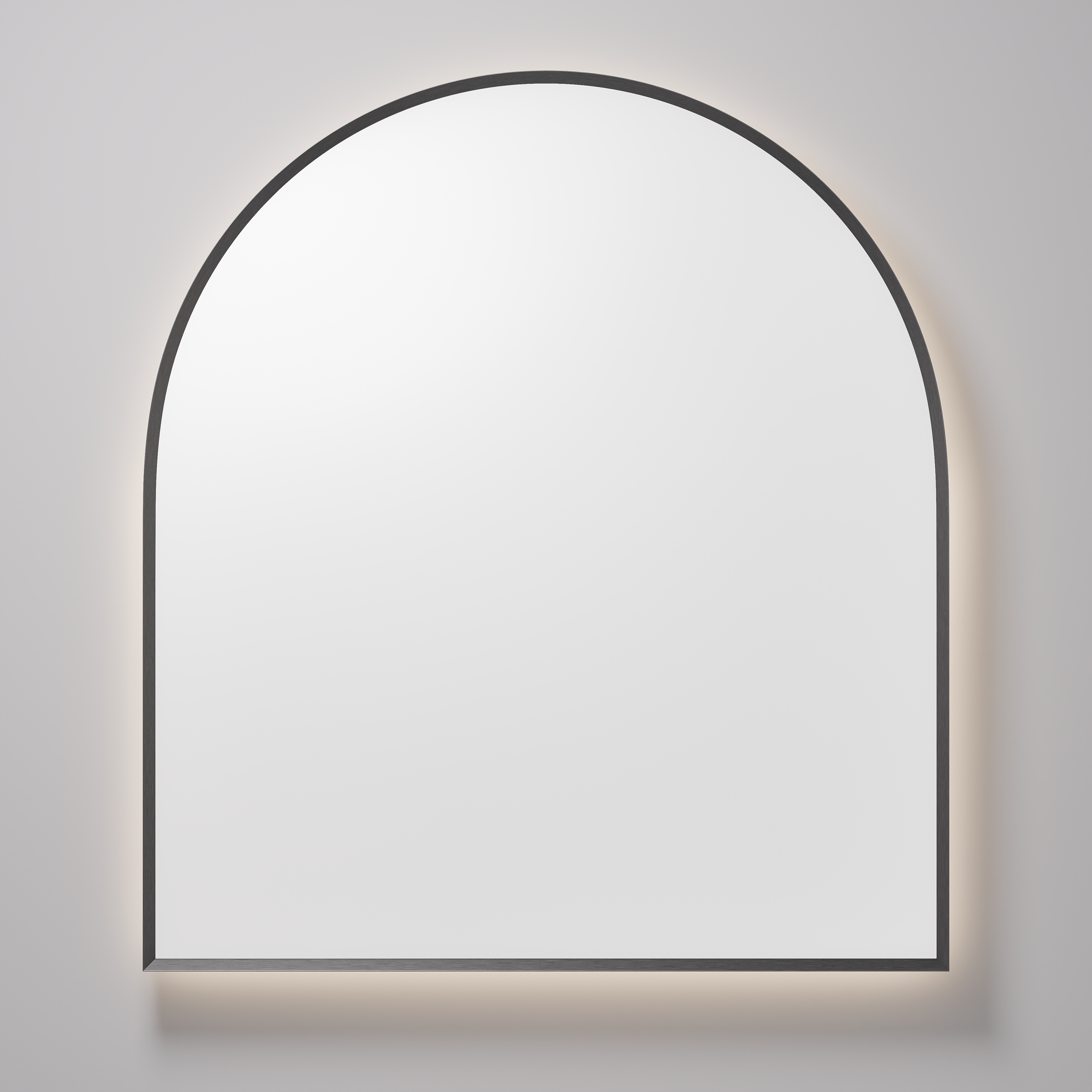 SOLACE ARCH 850X950 MIRROR - Gunmetal