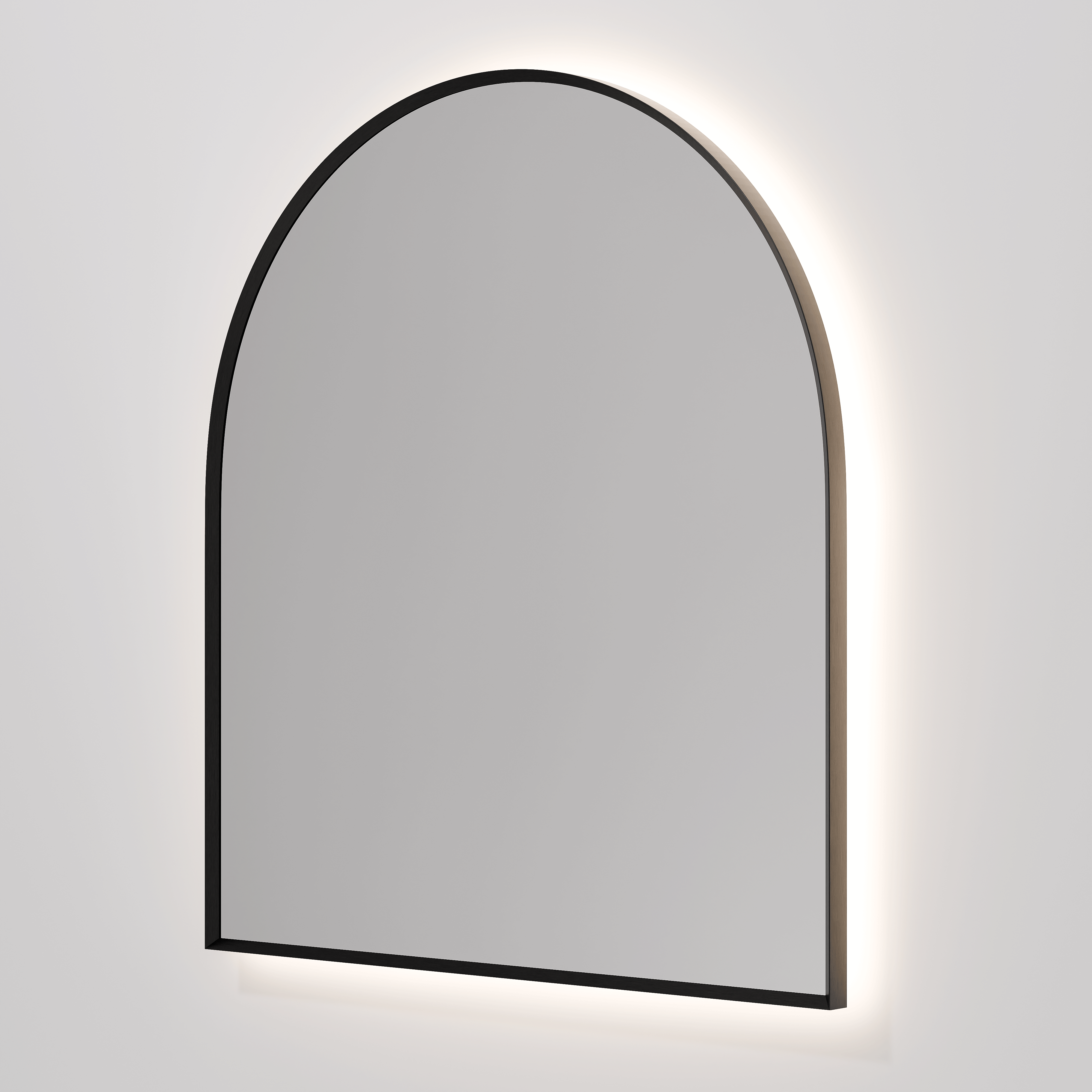 SOLACE ARCH 850X950 MIRROR - Gunmetal