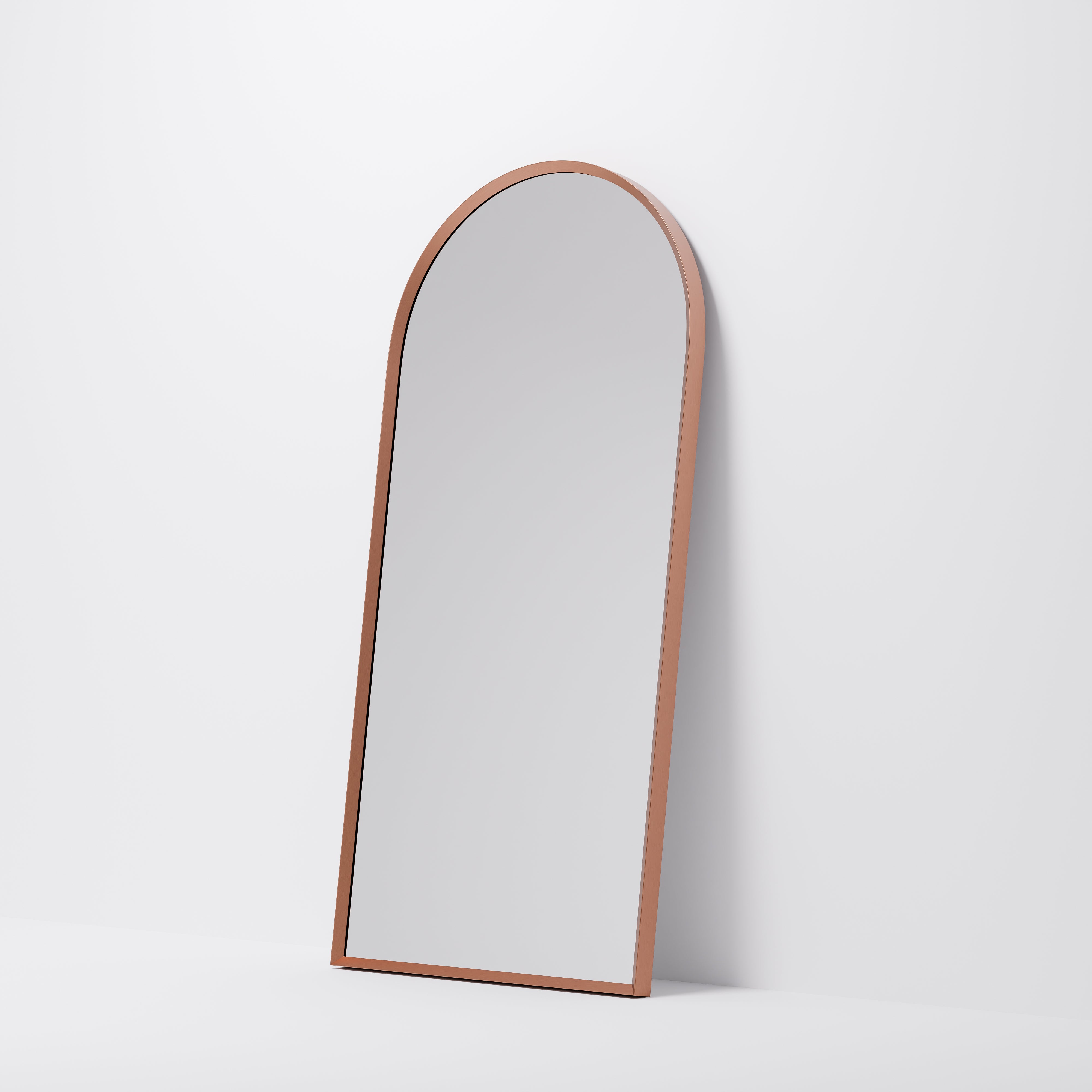 ASPECT 450x900 ARCH FRAMED MIRROR - 2 COLOURS