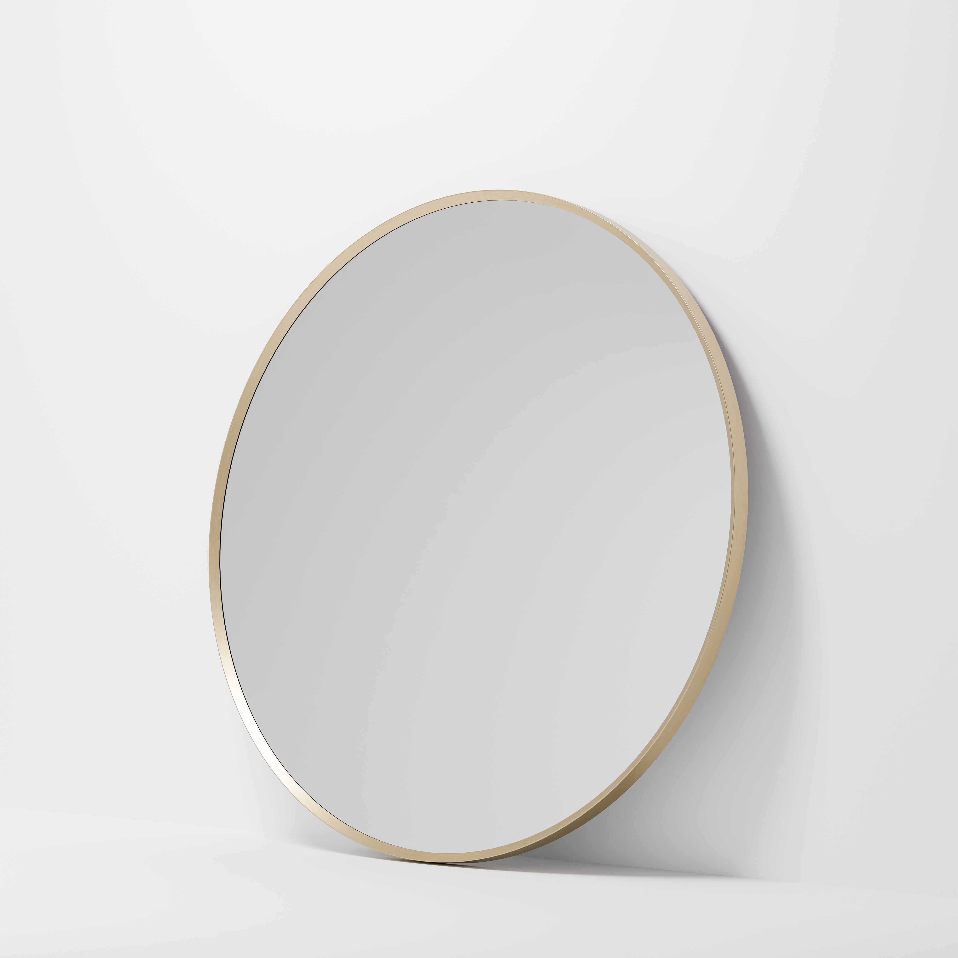 ASPECT FRAMED ROUND 900MM MIRROR - 3 COLOURS
