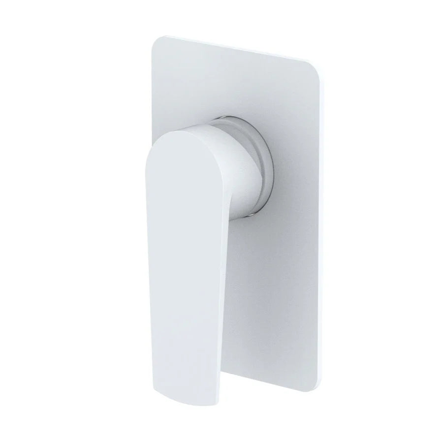 PURE SHOWER / BATH MIXER MATTE WHITE