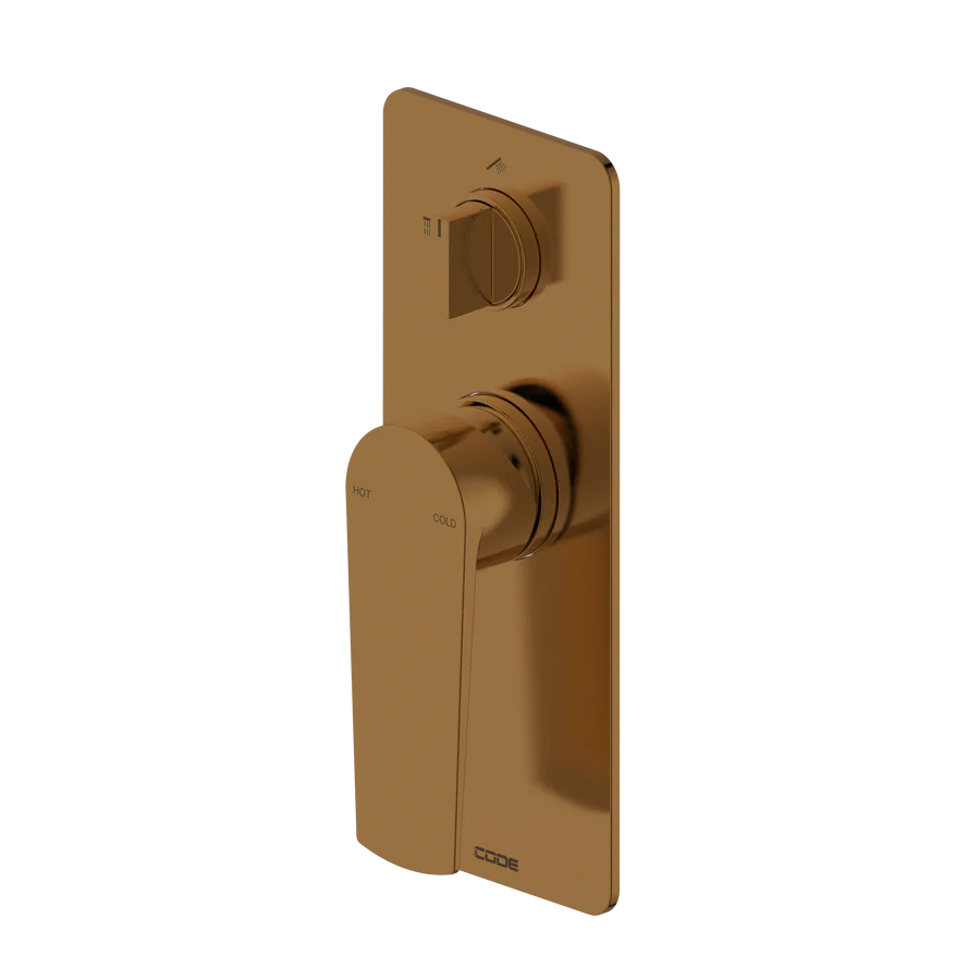  BATH DIVERTER MIXER - 6 COLOURS