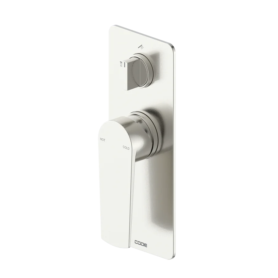 PURE SHOWER / BATH DIVERTER MIXER - 6 COLOURS