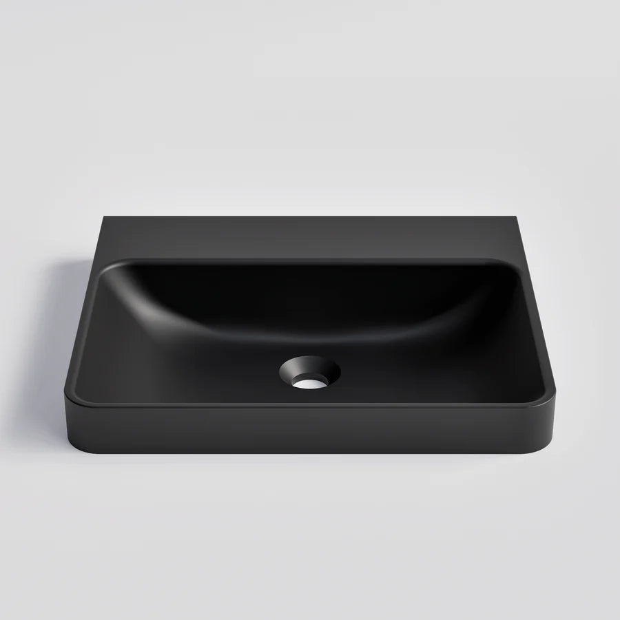 LINEARE 530MM SOLID SURFACE SEMI-INSET BASIN