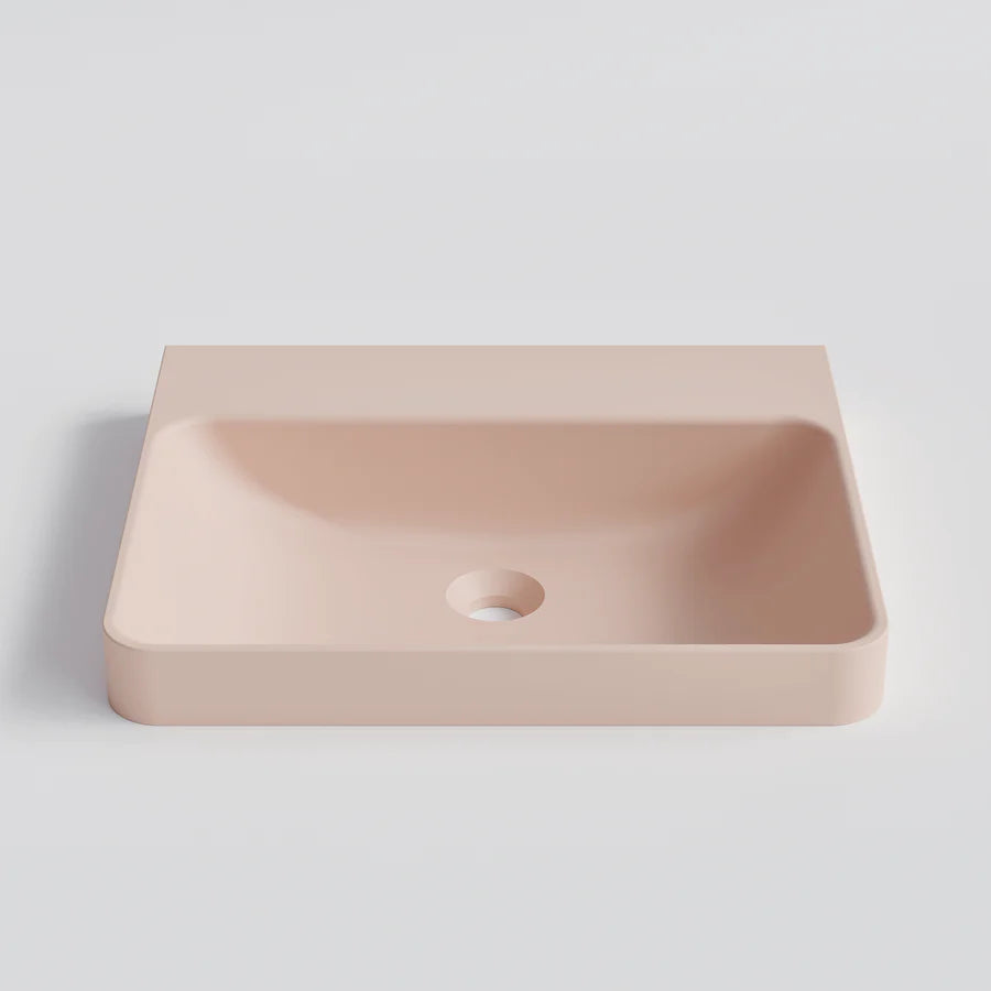 LINEARE 530MM SOLID SURFACE SEMI-INSET BASIN