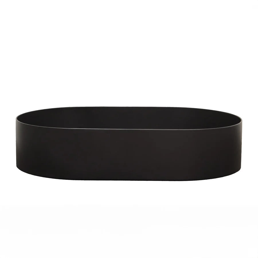 FUSION OVAL STAINLESS STEEL BASIN - 6 Colours