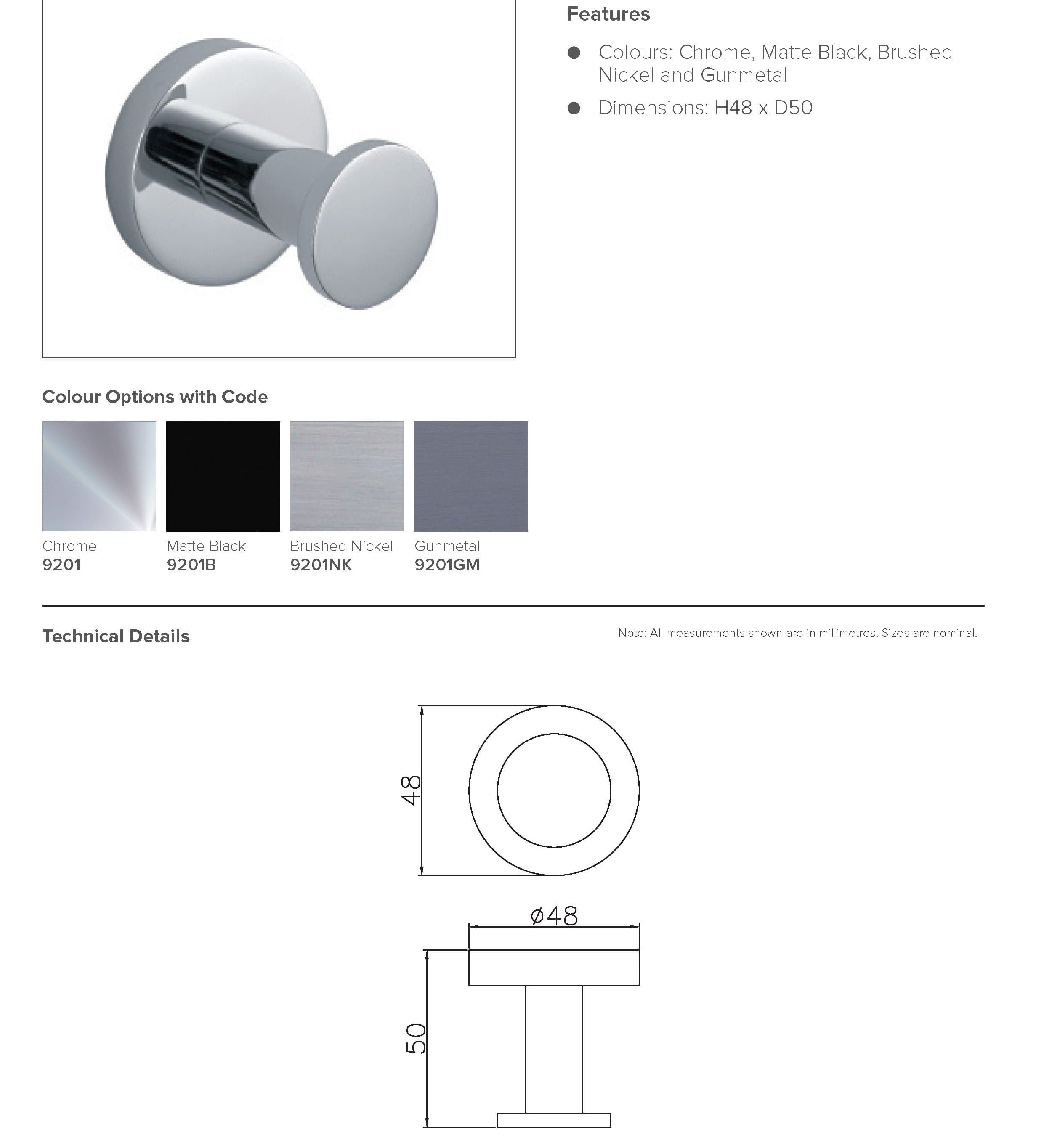 loop-robe-hooks-in-chrome-spec-sheet