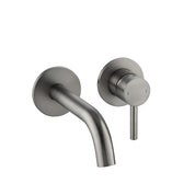 INDUSTRY WALL BASIN MIXER - Gunmetal