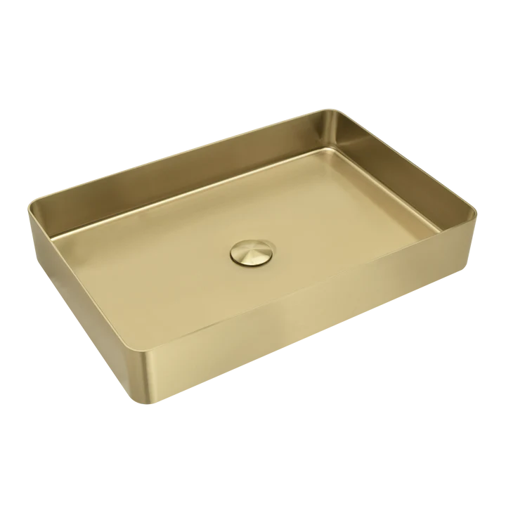FUSION RECTANGLE STAINLESS STEEL BASIN - 7 Colours