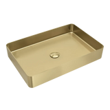 FUSION RECTANGLE STAINLESS STEEL BASIN - 7 Colours