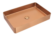 FUSION RECTANGLE STAINLESS STEEL BASIN - 7 Colours