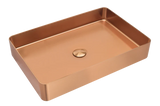 FUSION RECTANGLE STAINLESS STEEL BASIN - 7 Colours