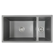 AURA GRANITE DOUBLE SINK 550/200X400 - 3 Colours