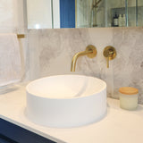 WATERWARE HALO ROUND BASIN 400X400X120MM - GLOSS WHITE