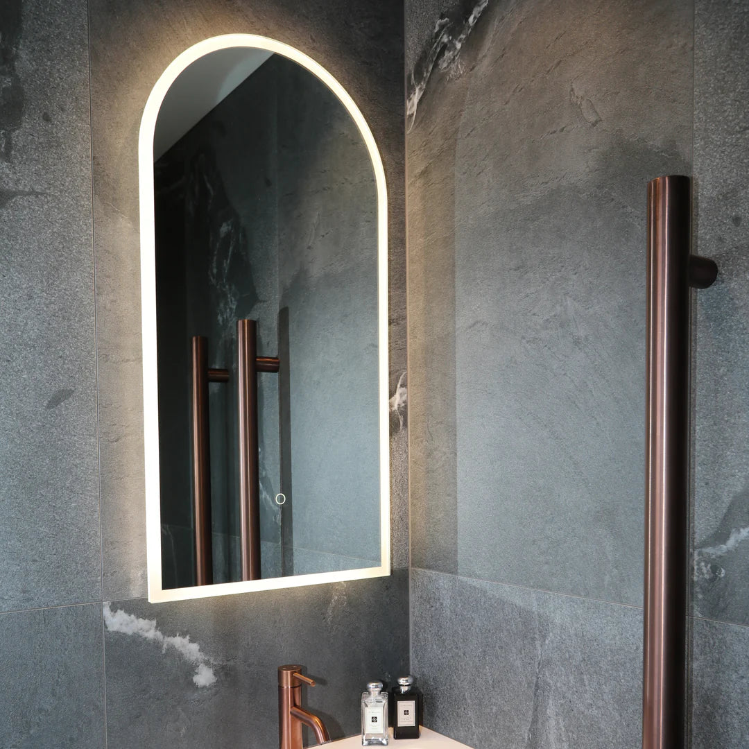 SOLACE LED MIRROR - ARCH 450MMX900MM