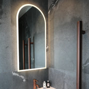 SOLACE LED MIRROR - ARCH 450MMX900MM