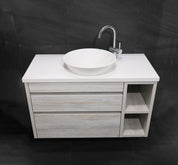 WATERWARE ROUND INSET BASIN 420X80MM - 2 COLOURS