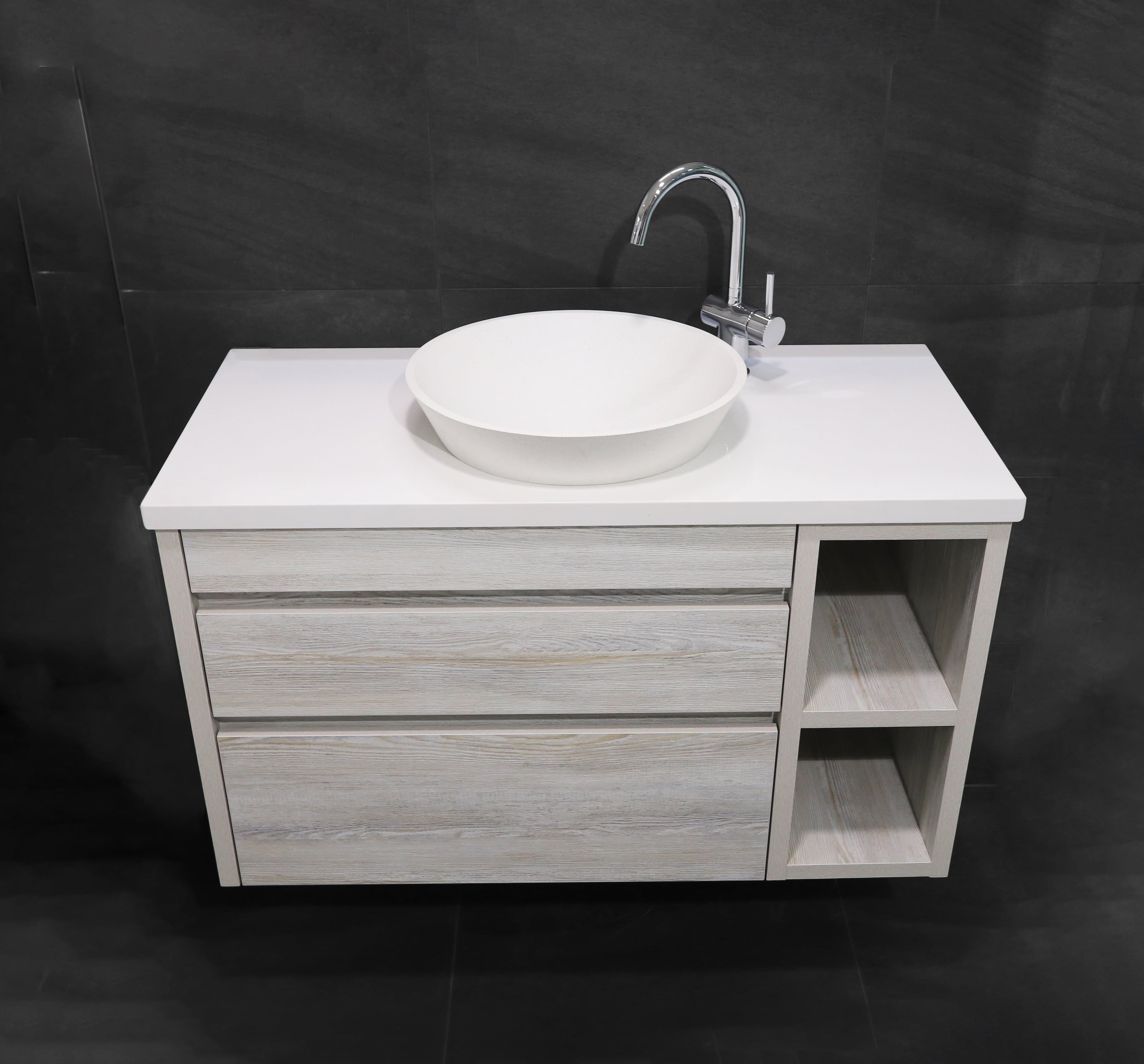 WATERWARE ROUND INSET BASIN 420X80MM - 2 COLOURS